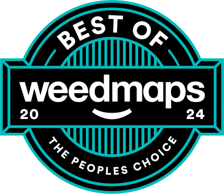 An icon featuring the Best of Weedmaps 2024 Peoples Choice Semi-Finalist Award