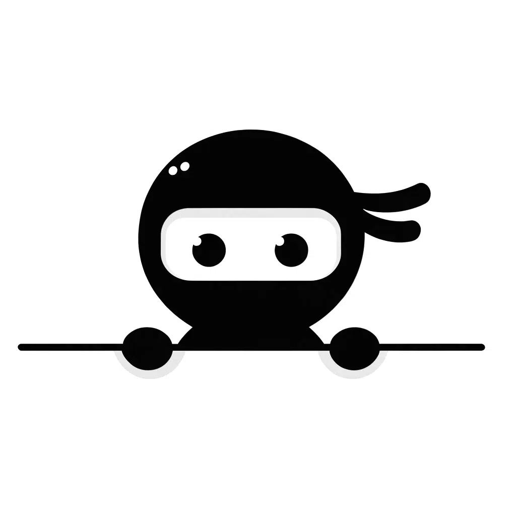 The logo for Stealthee, it features a minimalistic ninja in a contemporary style.